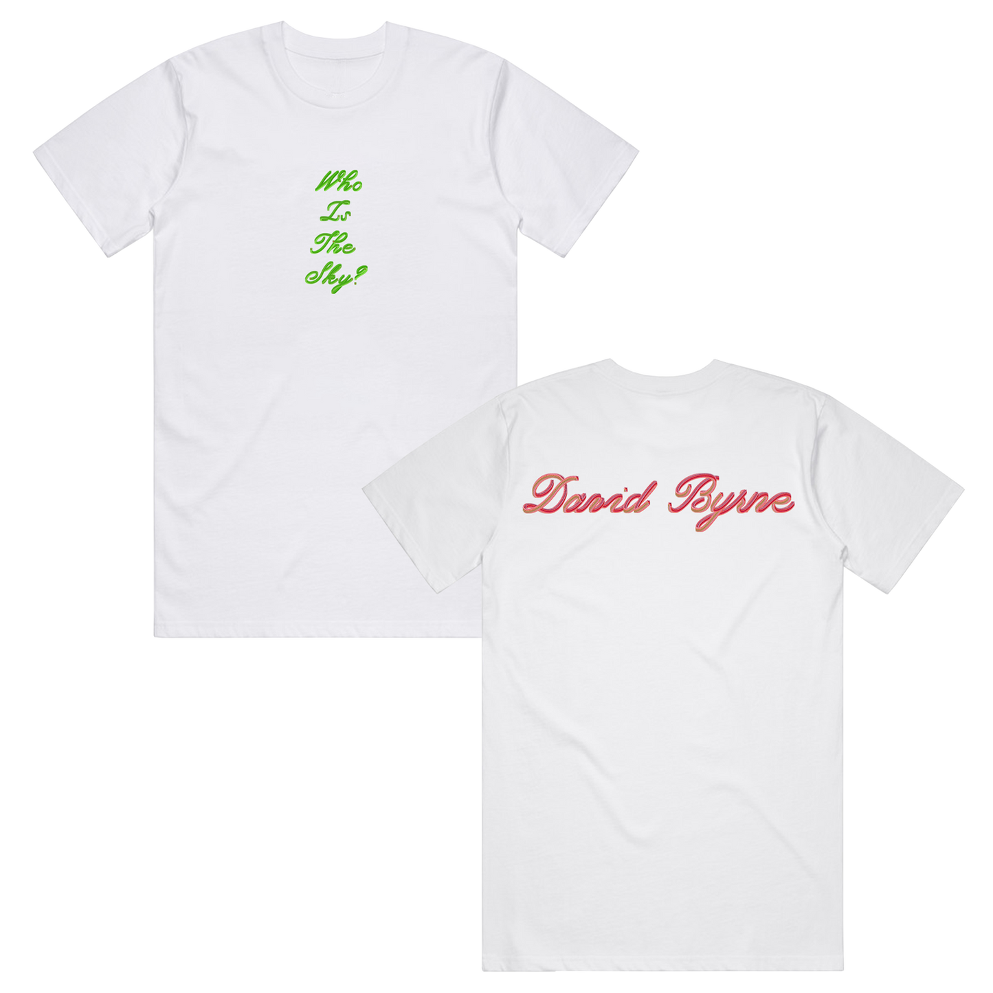Who Is The Sky? White Tee