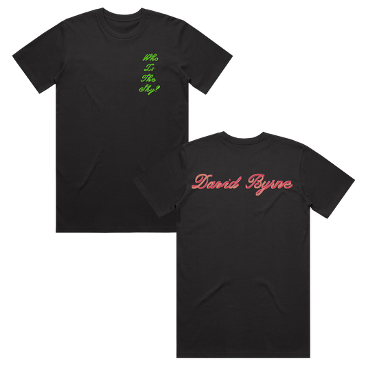 Who Is The Sky? Black Tee