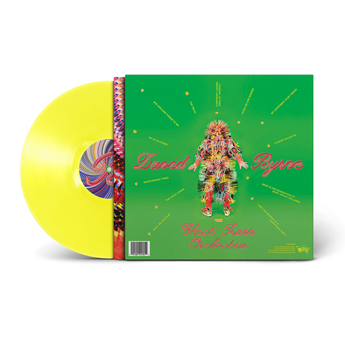 Who Is The Sky? Lemon Yellow LP