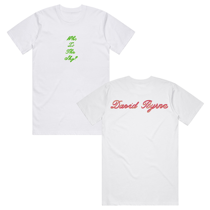 Who Is The Sky? White Tee