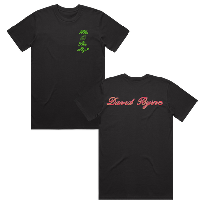 Who Is The Sky? Black Tee